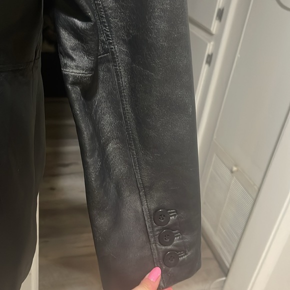 Vintage Worthington Leather Blazer - Picture 10 of 12